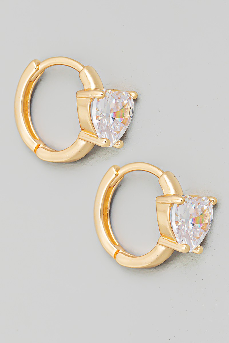 Daisy Hoop Earrings