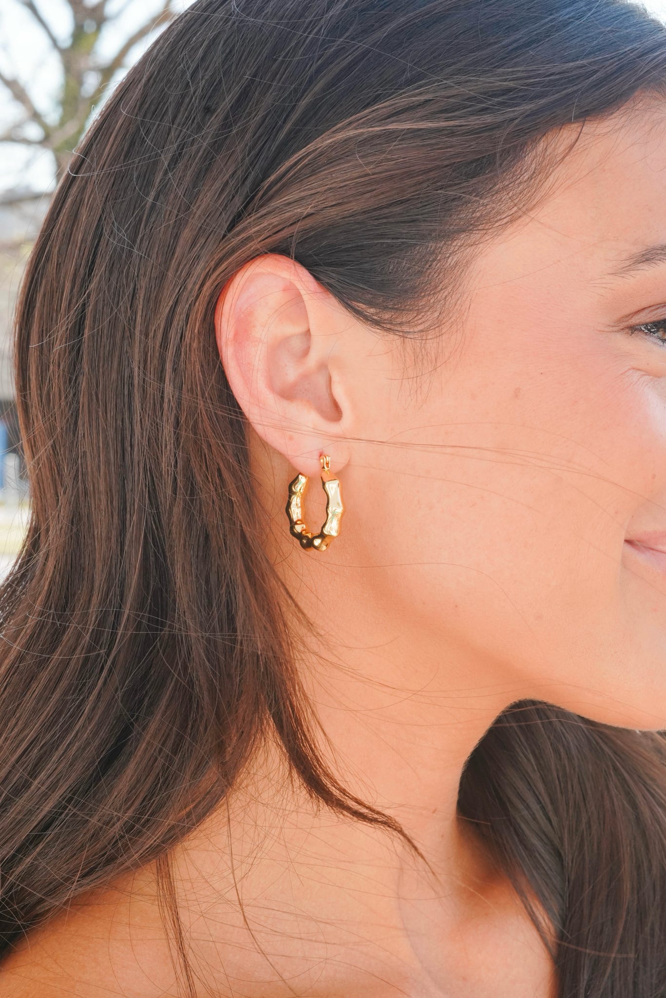 Bamboo Earring