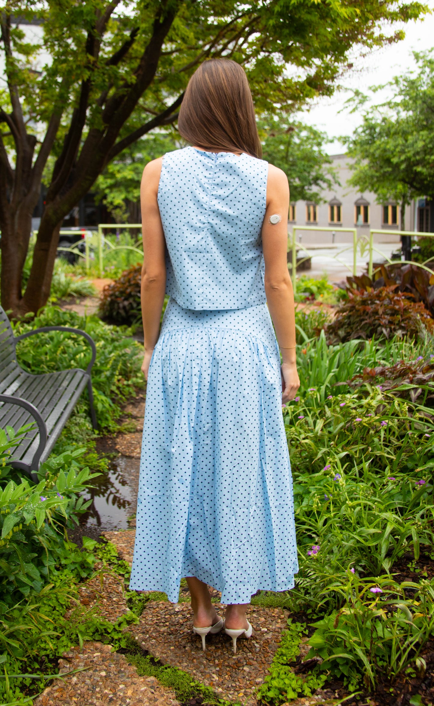 make it easy polka dot set
