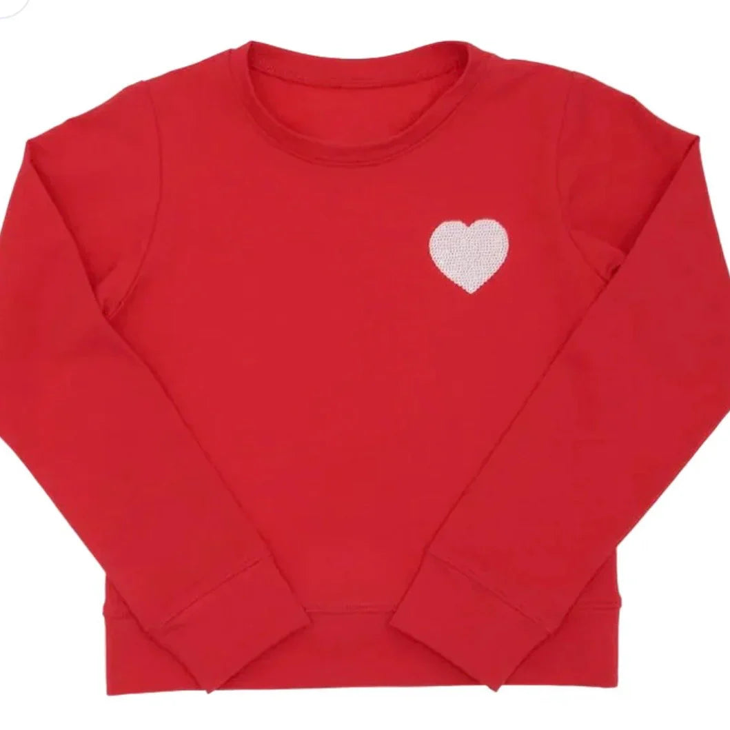 Azarhia Sequin Heart Top