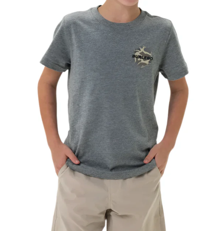 Boys' Burlebo Rad Dude Deer Camo Tee