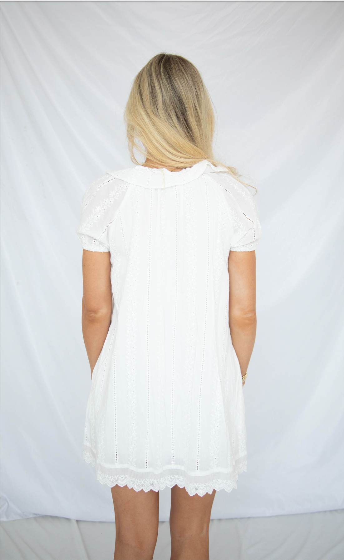 easy living babydoll mini dress