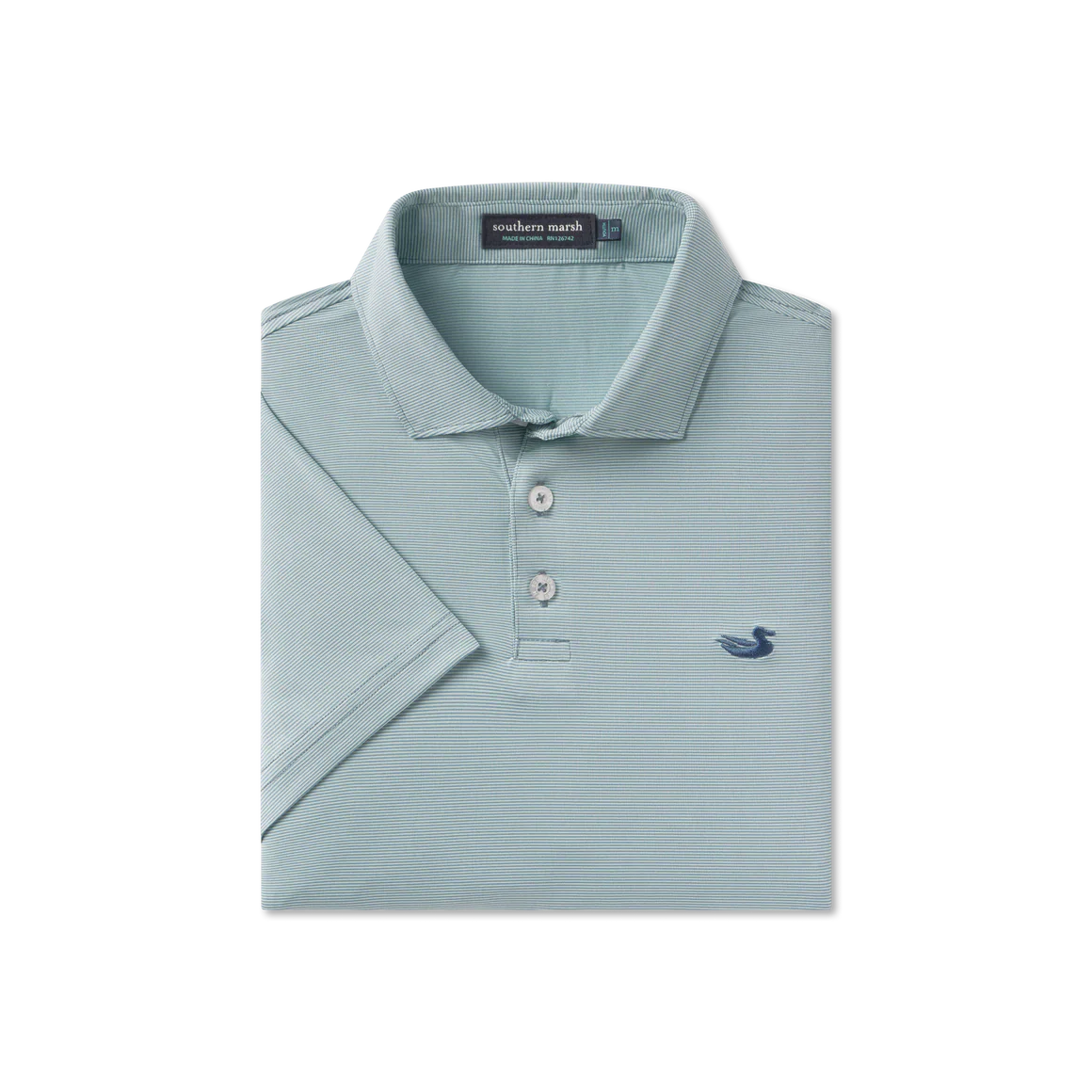 Boys' Southern Marsh Bermuda Performance Polo - Wellington