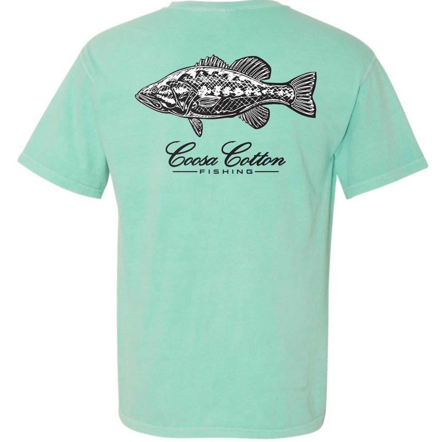 Coosa Cotton Black Bass Tee