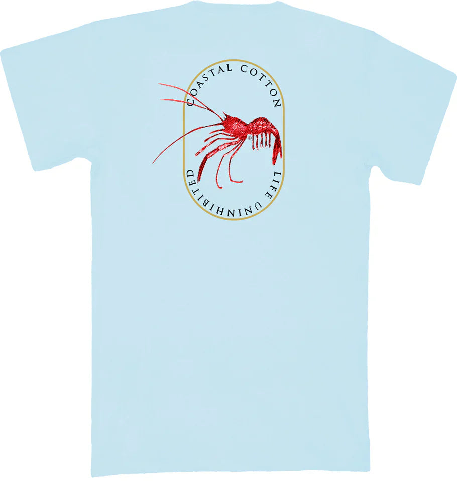 Coastal Cotton Crawfish Tee