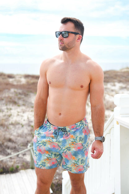 Aftco Strike Swim Short Print