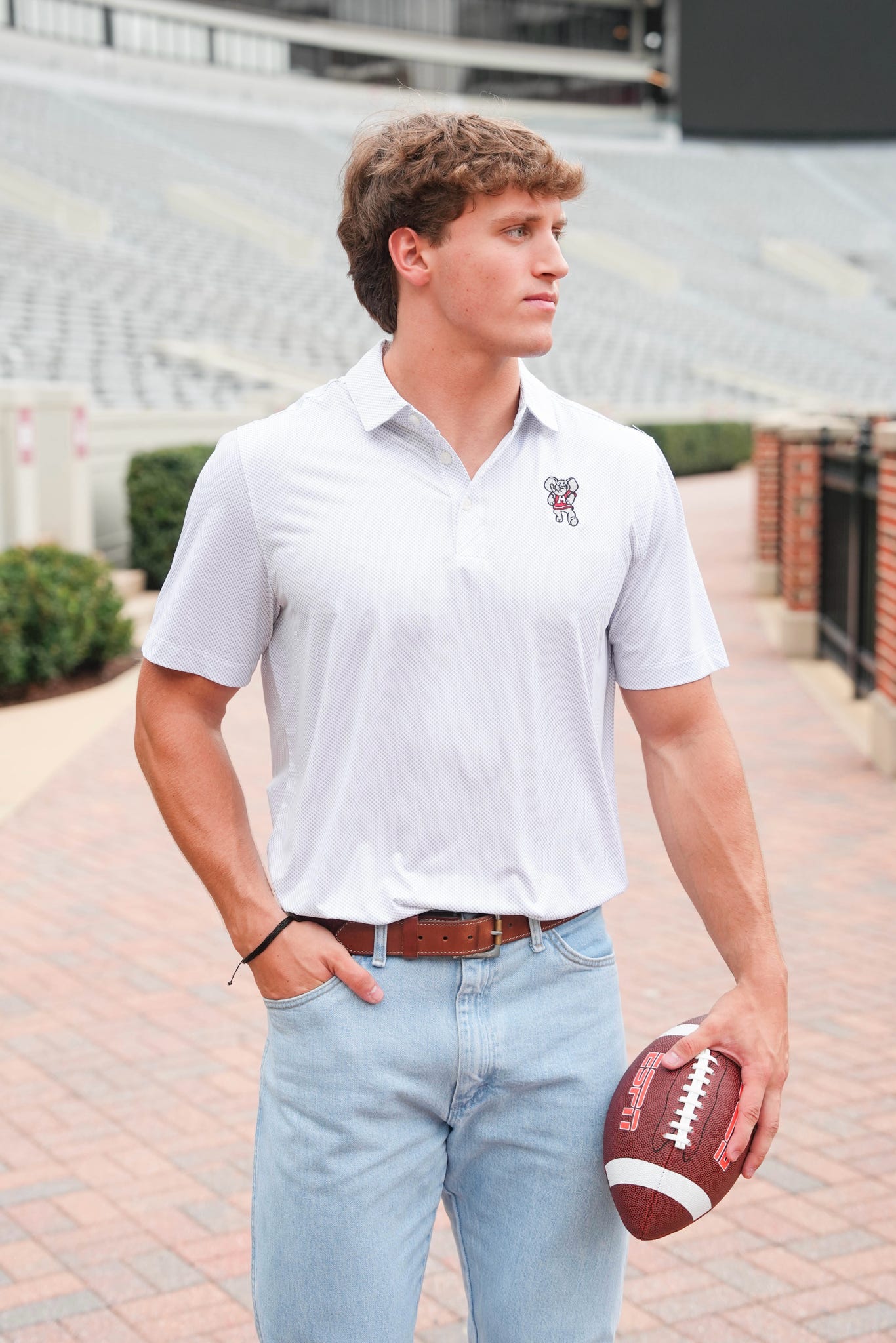 Cutter & Buck Pike Eco Symmetry Polo Standing Elephant Polo