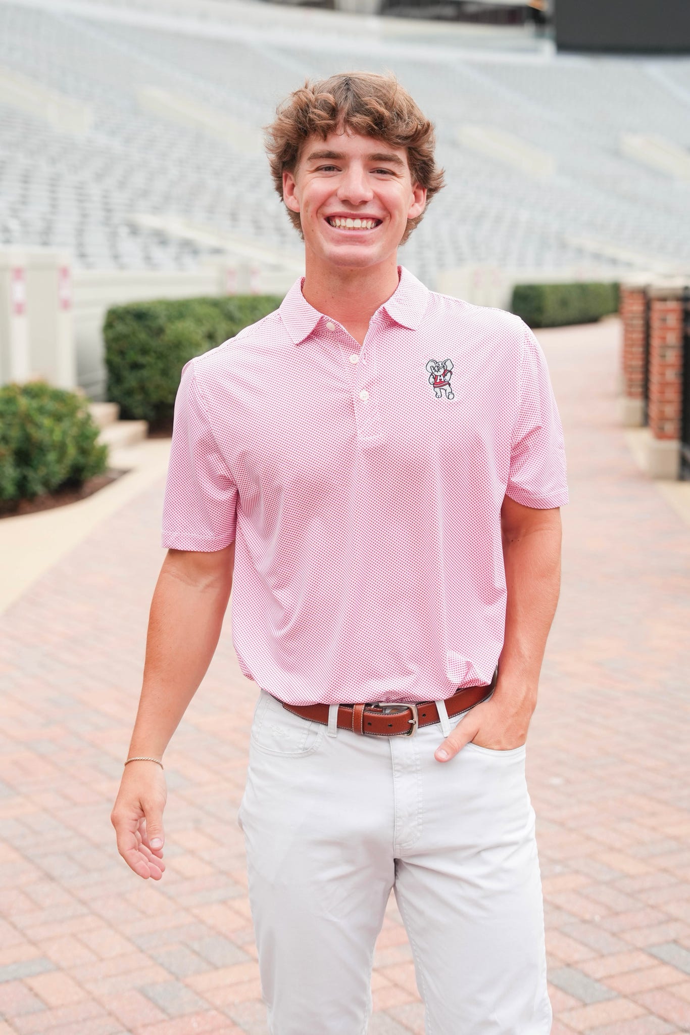 Cutter & Buck Pike Eco Symmetry Polo Standing Elephant Polo