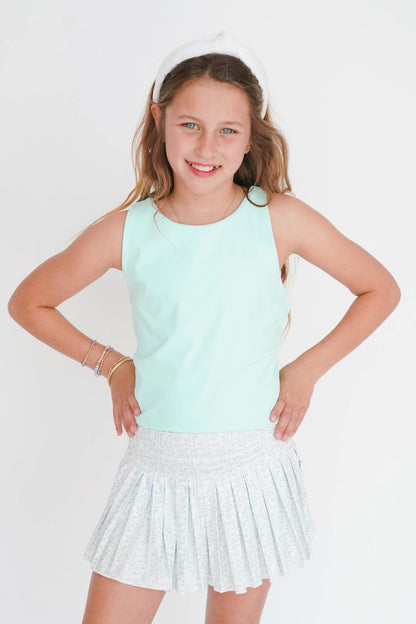 Azarhia Printed Mini Pleated Skort