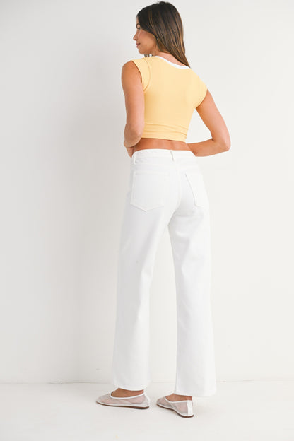JBD High Rise Straight Jean