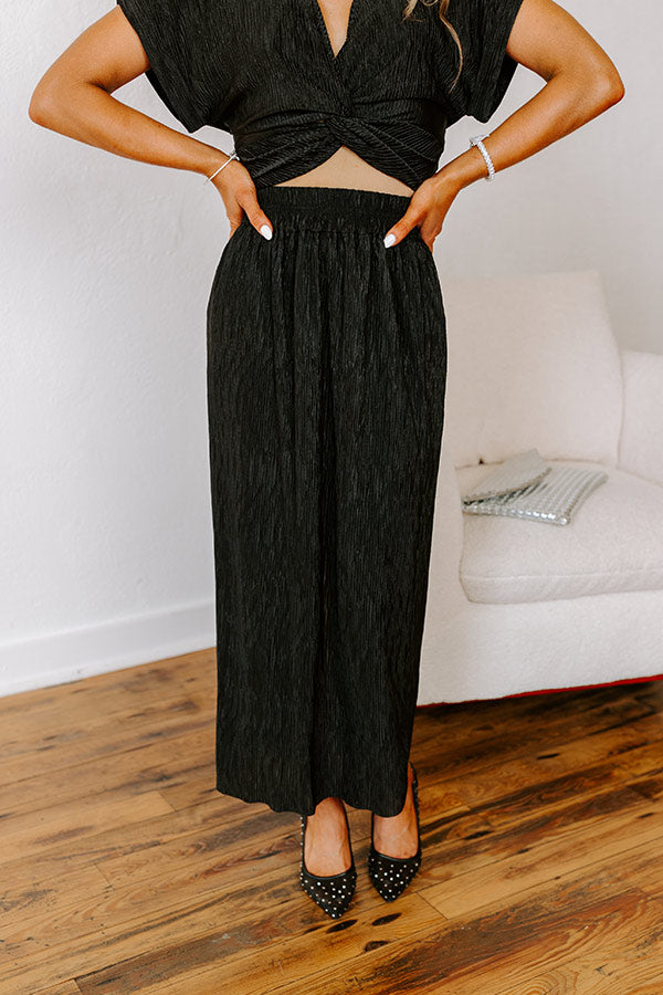 Social And Chic Pleated Skirt
