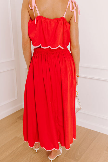Haute In Here High Waist Midi Skirt