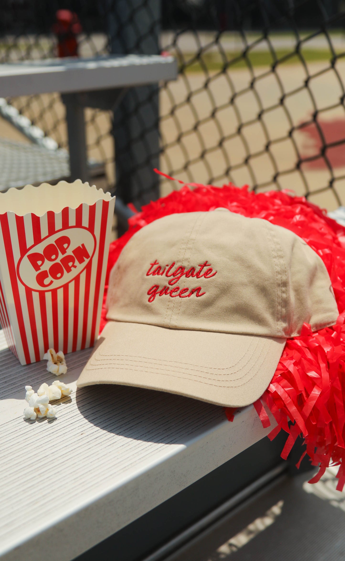 friday + saturday: tailgate queen hat