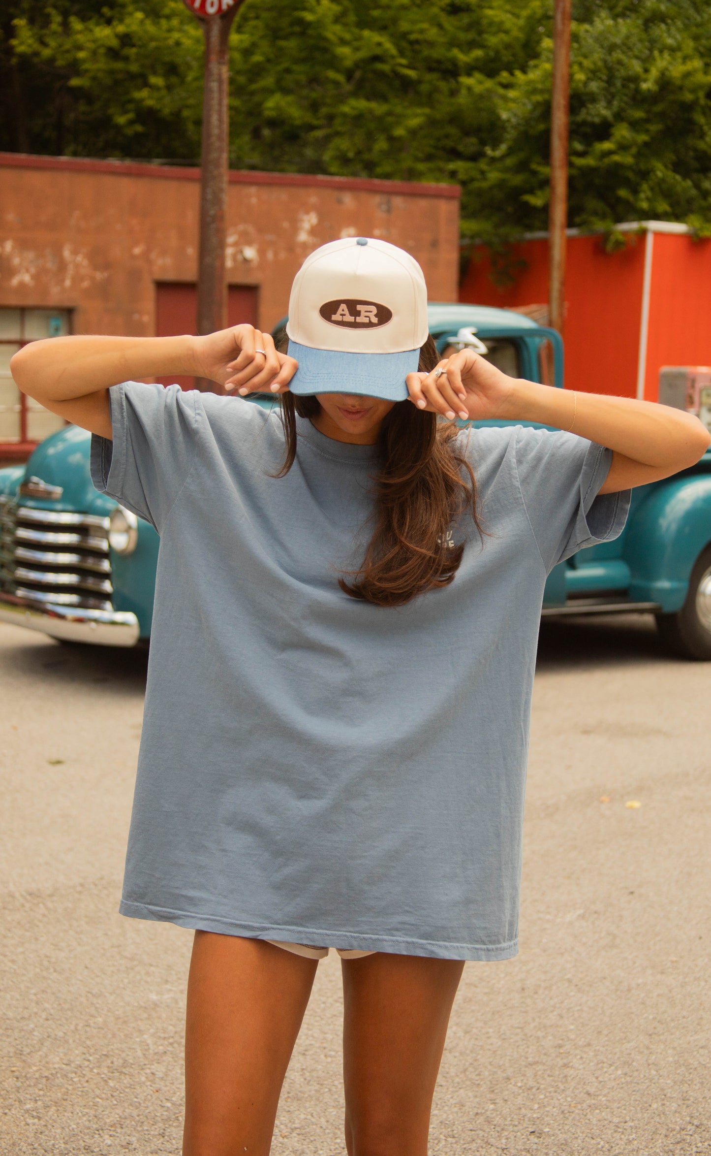 charlie southern: AR denim trucker