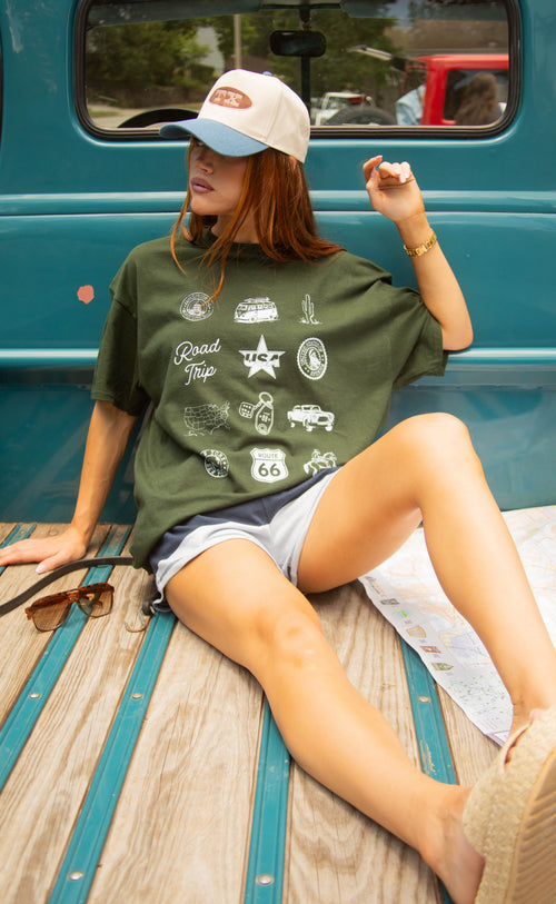 charlie southern: road trippin tee