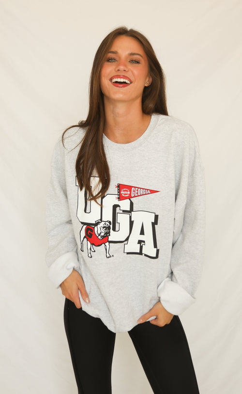charlie southern: ga pennant sweatshirt