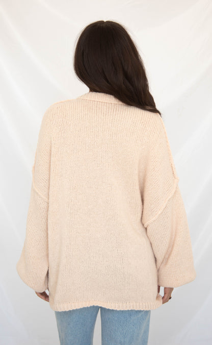 back where we started cardigan