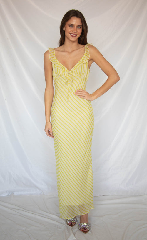 lime after lime midi dress