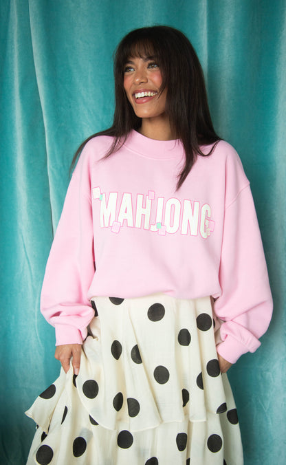 friday + saturday: mahjong mock neck