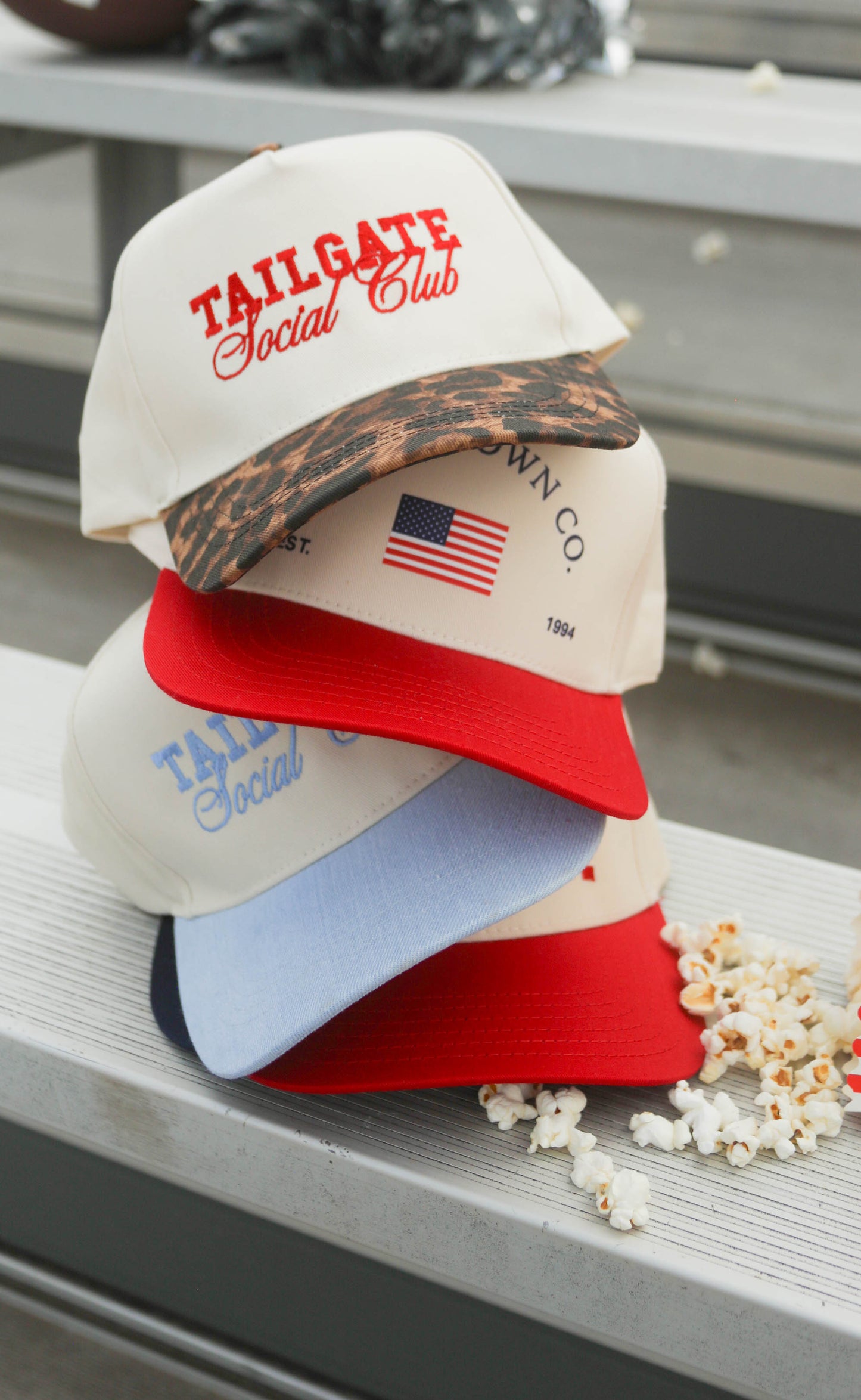 charlie southern: tailgate social club trucker - cheetah
