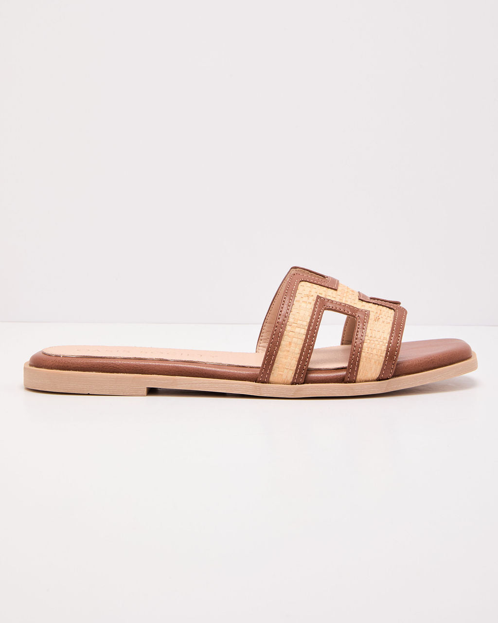 Florance Colorblock Flat Sandals