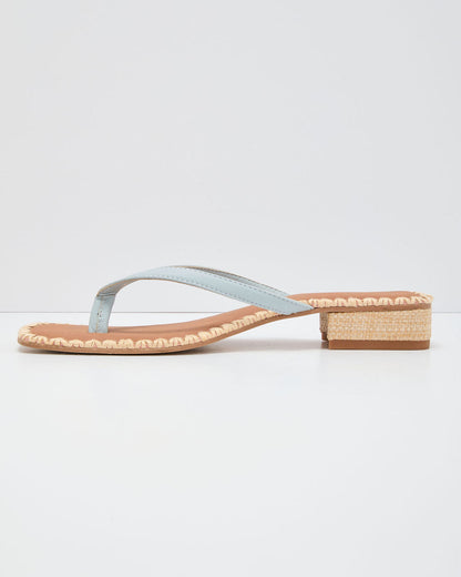 Barty Embroidery Heeled Sandals