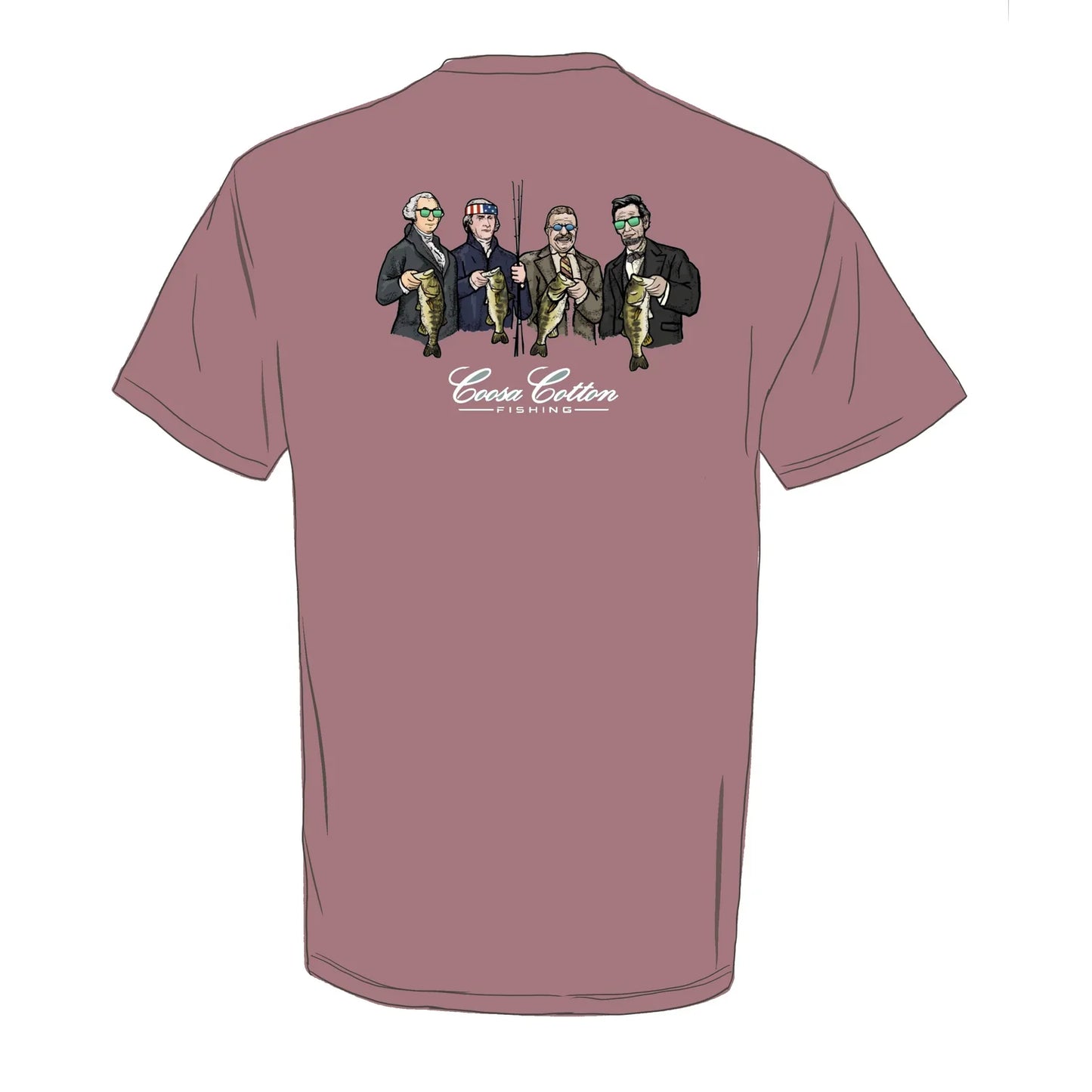 Coosa Cotton Mt Rushmore Tee