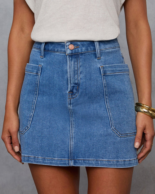 Belina Pocketed Mini Skirt