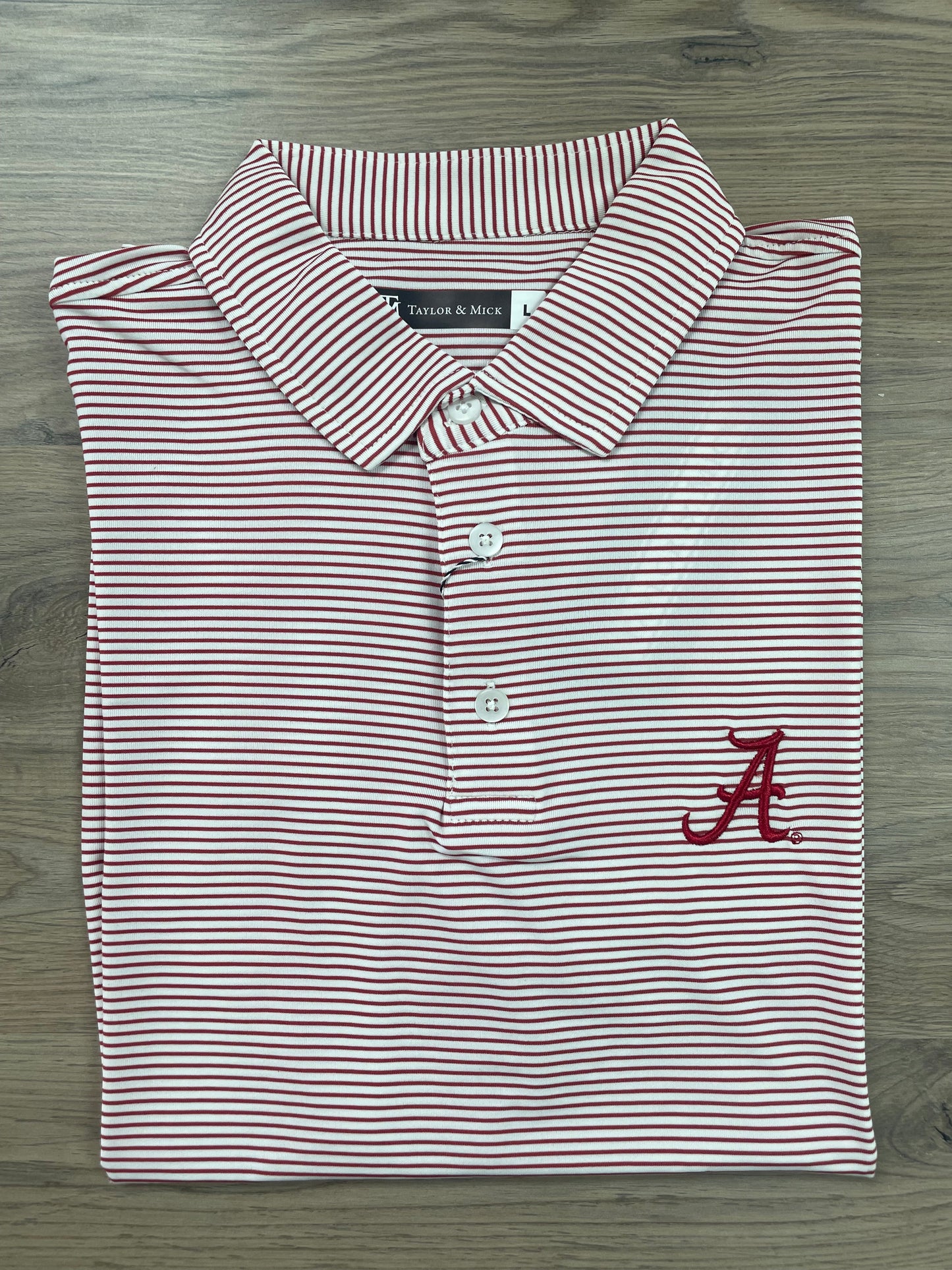 Boys' Taylor & Mick 1018 Bama Script Polo