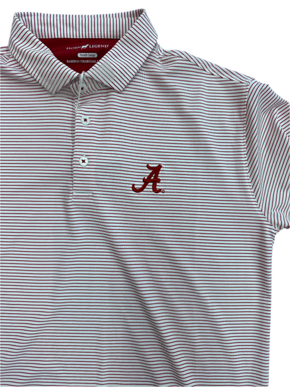 Boys' Alabama Stripe Polo