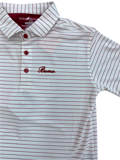 Boys' Script Bama Polo