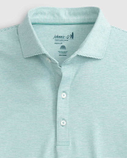 Johnnie O Lyndon Stripe Performance Polo