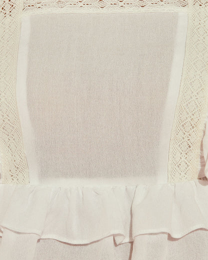 Aldina Ruffle Peplum Top