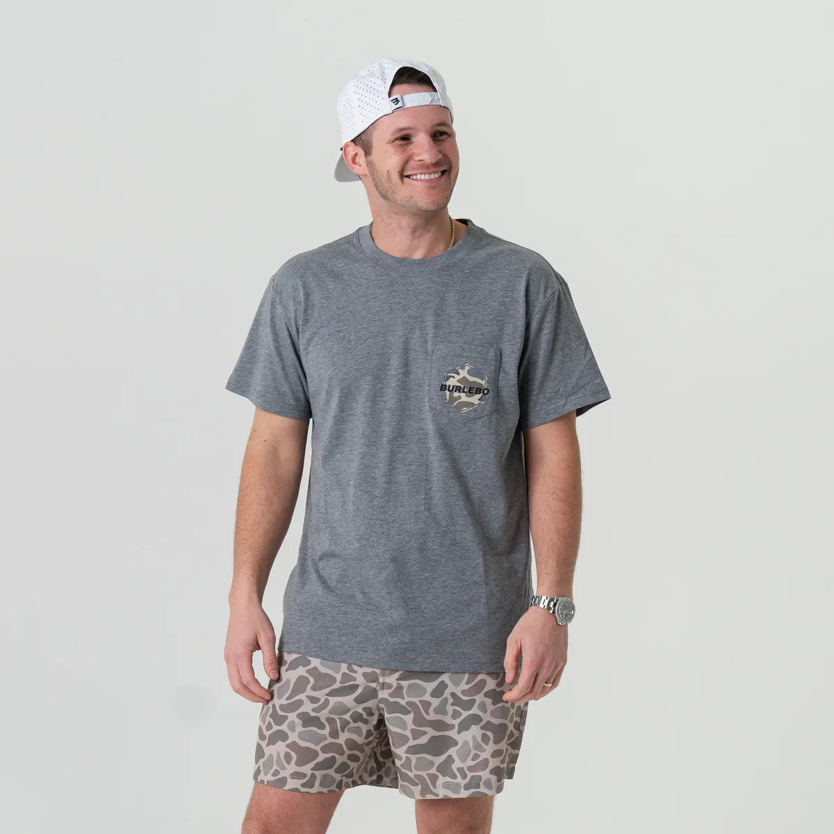 Burlebo Rad Dad Deer Camo Tee