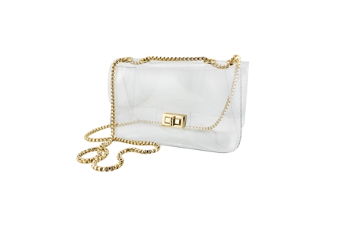 Clear Convertible Crossbody Bag