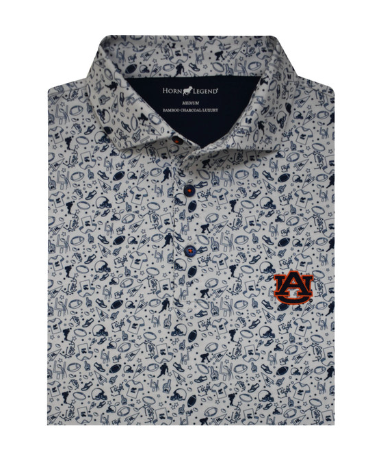 Boys' Horn Legend Auburn Polo