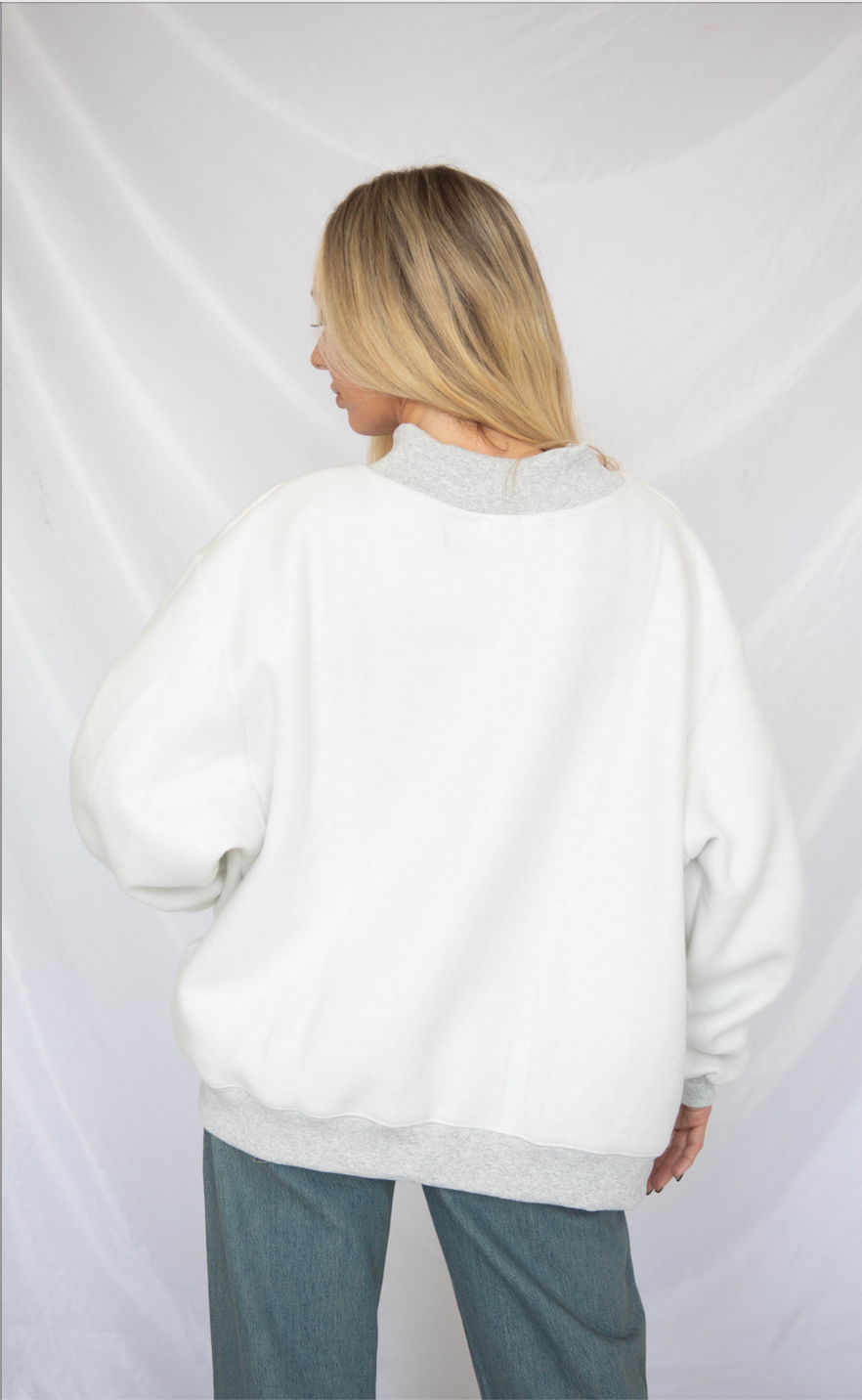 arkansas reversible mock neck sweatshirt - camo
