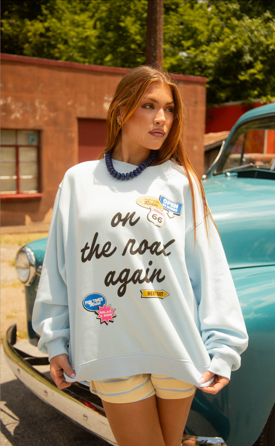 charlie southern: on the road again mock neck