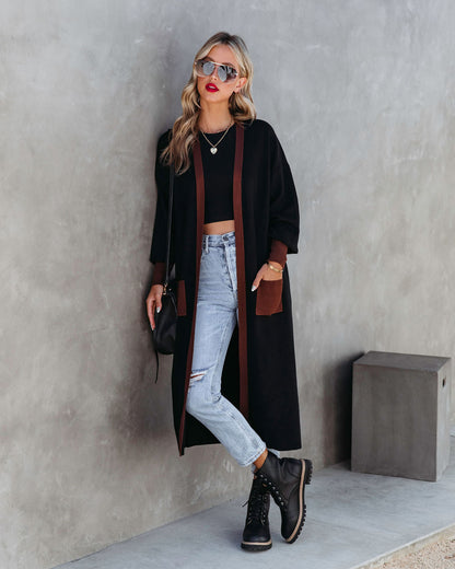 Enchantment Pocketed Duster Cardigan
