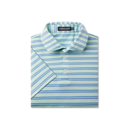 Boys' Southern Marsh Bermuda Performance Polo Grayton