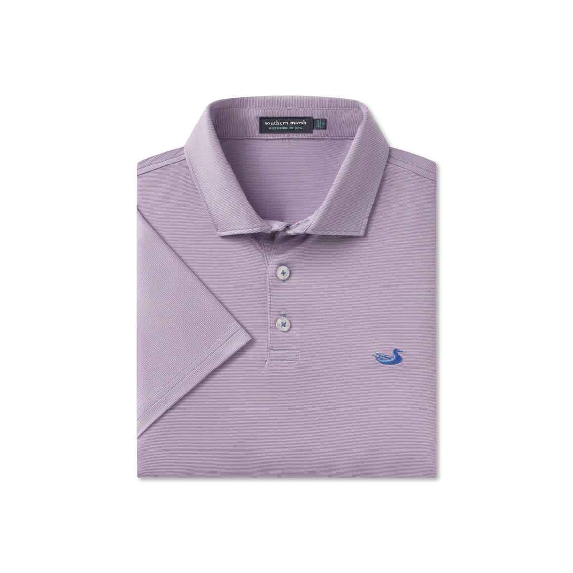 Boys' Southern Marsh Bermuda Performance Polo - Wellington