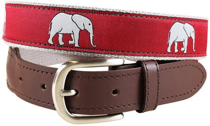 Belted Cow Leather Tab Belts