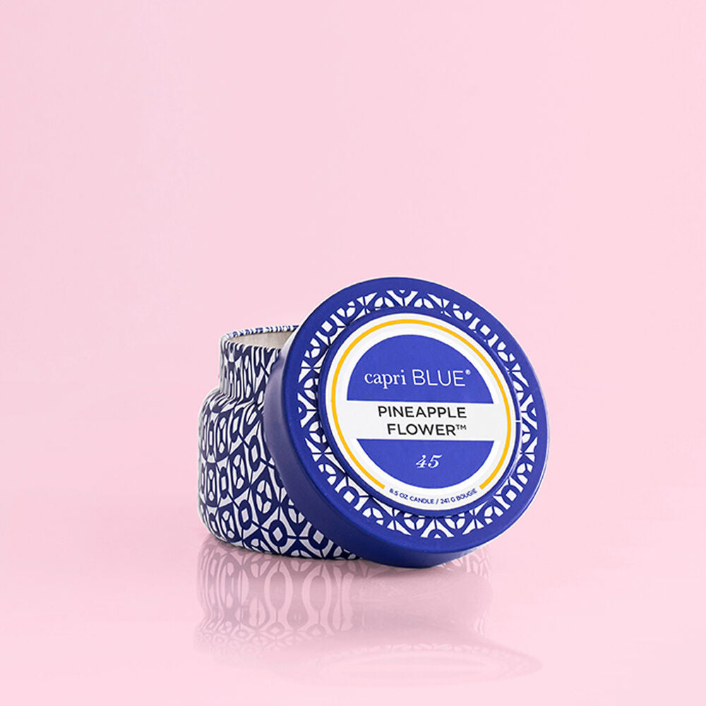 Curio 8.5oz Printed Travel Tin Candle
